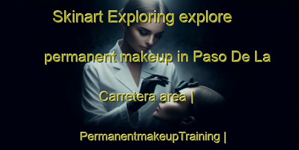 Skinart Exploring explore permanent makeup in Paso De La Carretera area | PermanentmakeupTraining | PermanentmakeupClasses | SkinartTraining-Mexico